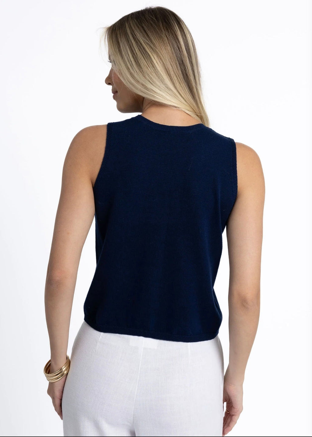 Collette Tank ~ Navy