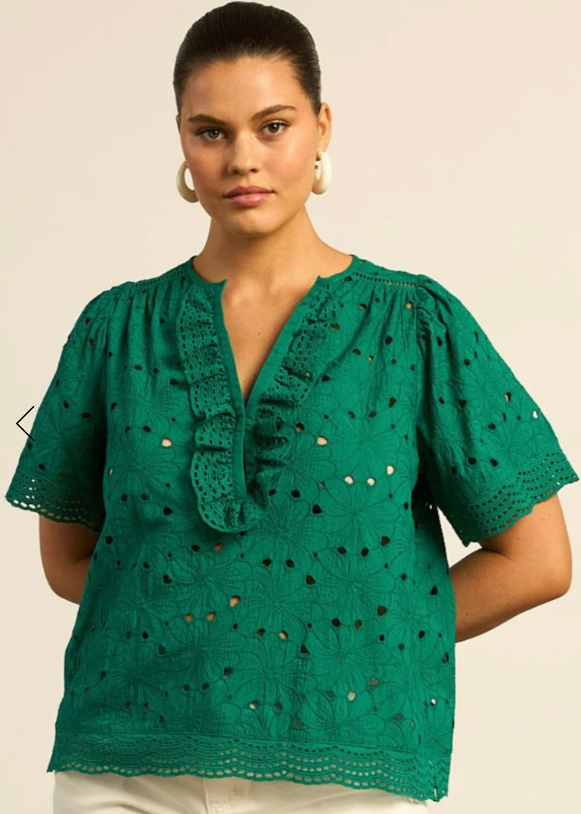 Vantage Top ~ Emerald