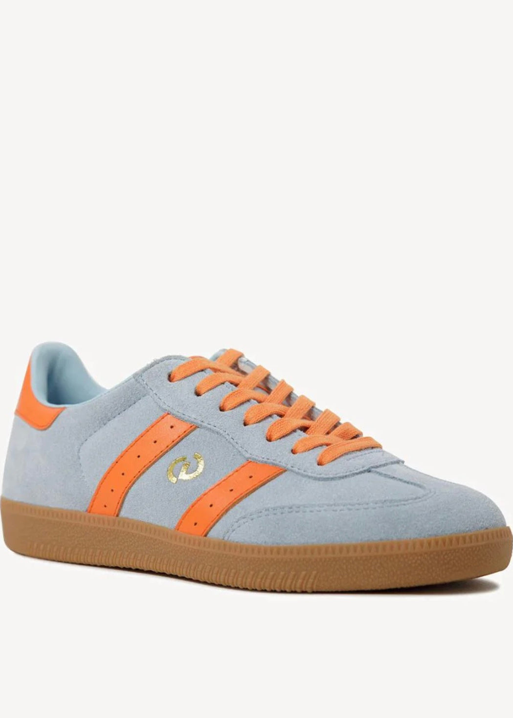 2001 Parallel Sneaker ~ Pale Blue/Orange