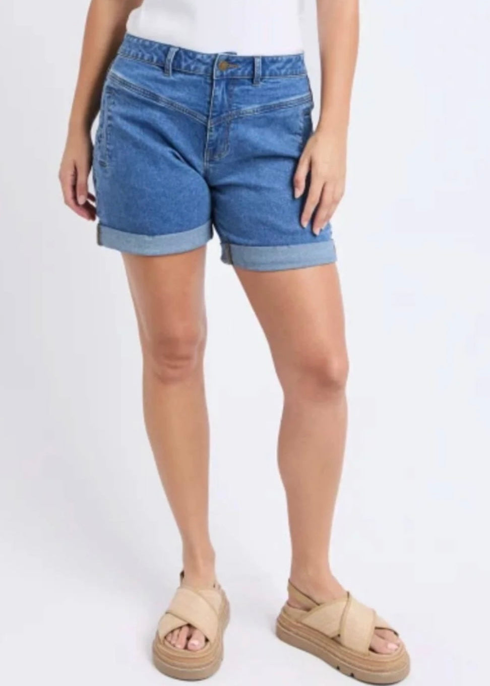 Devi Short ~ Mid Blue