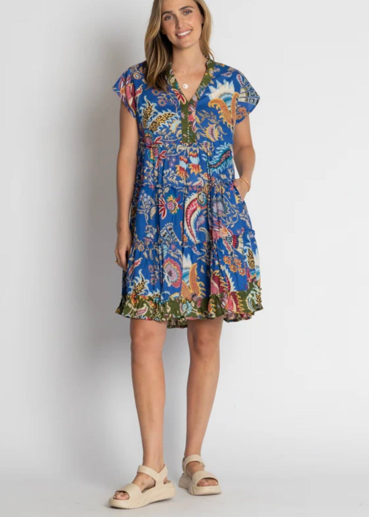 Nandita Dress ~ Ocean