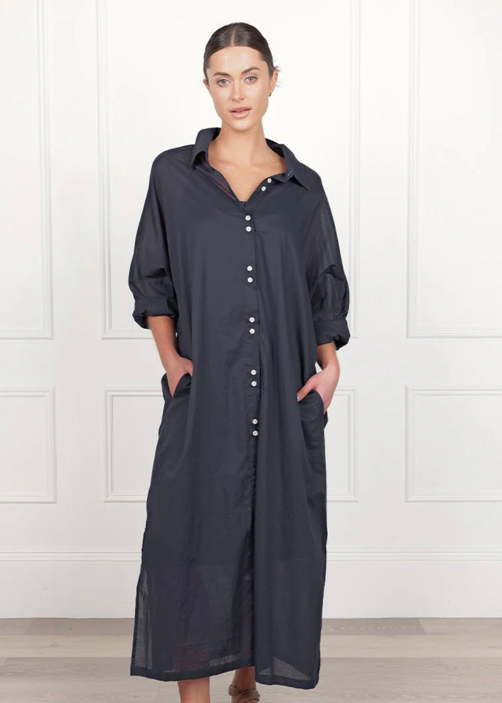 Aiko Dress ~ Navy