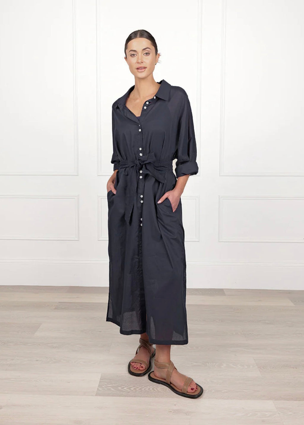 Aiko Dress ~ Navy
