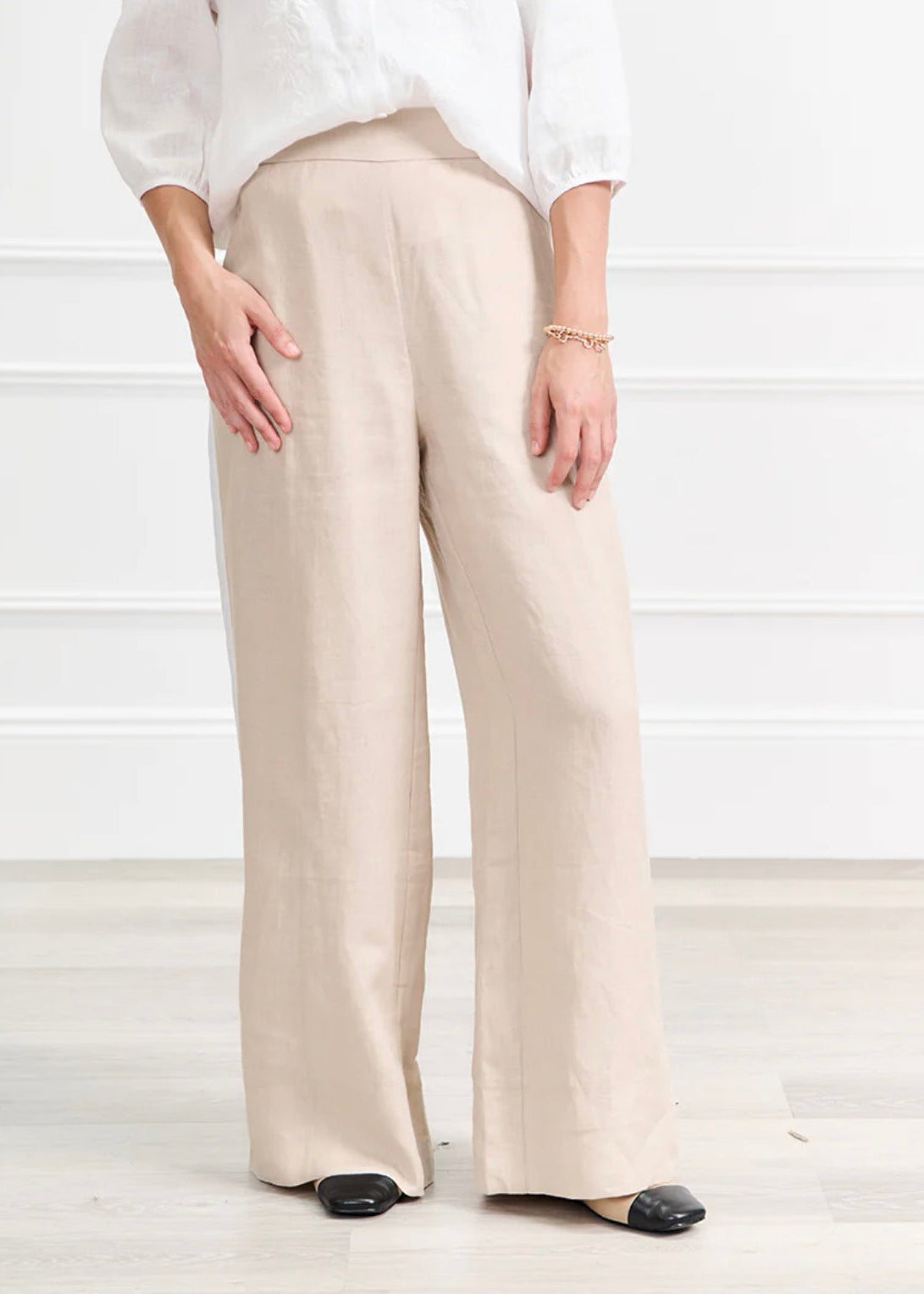 Lacalle Linen Pant ~ Sand