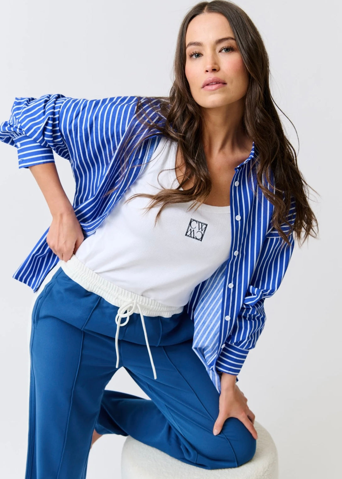 Tammy Shirt ~ Cobalt