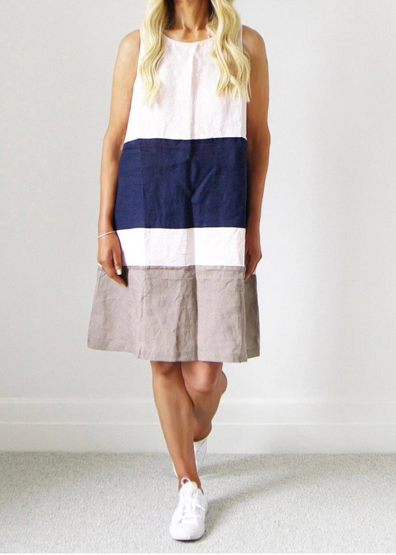 Franki Dress ~ Mocha Mix