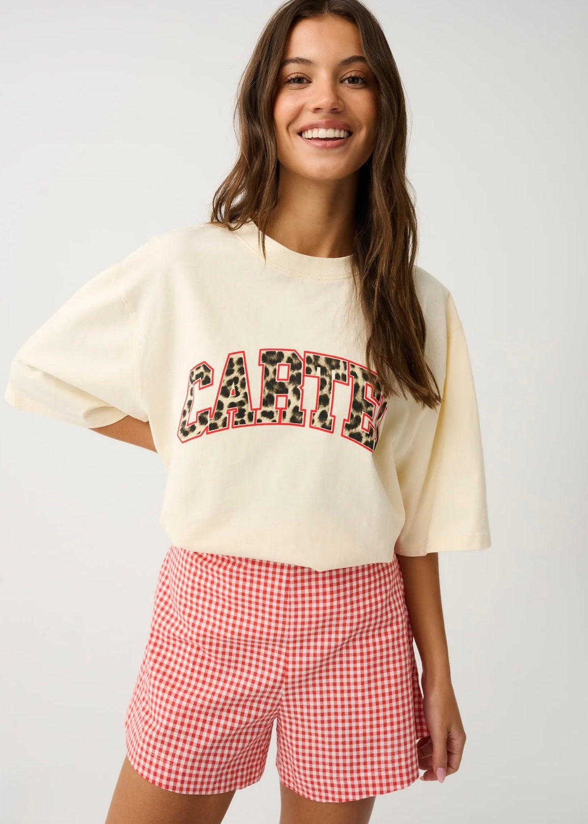 Demi Short ~ Mandarin Gingham