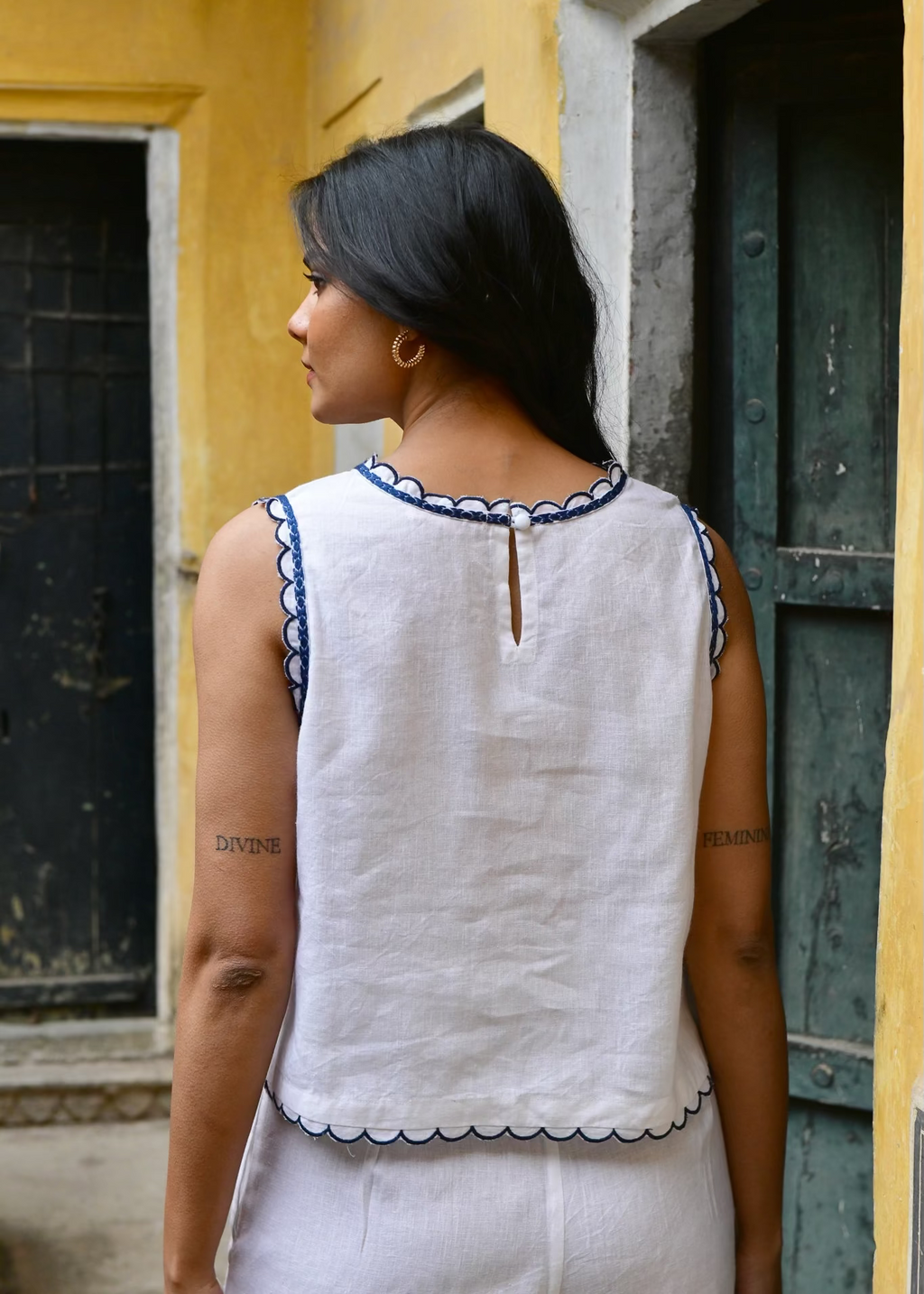 Maya Top ~ White