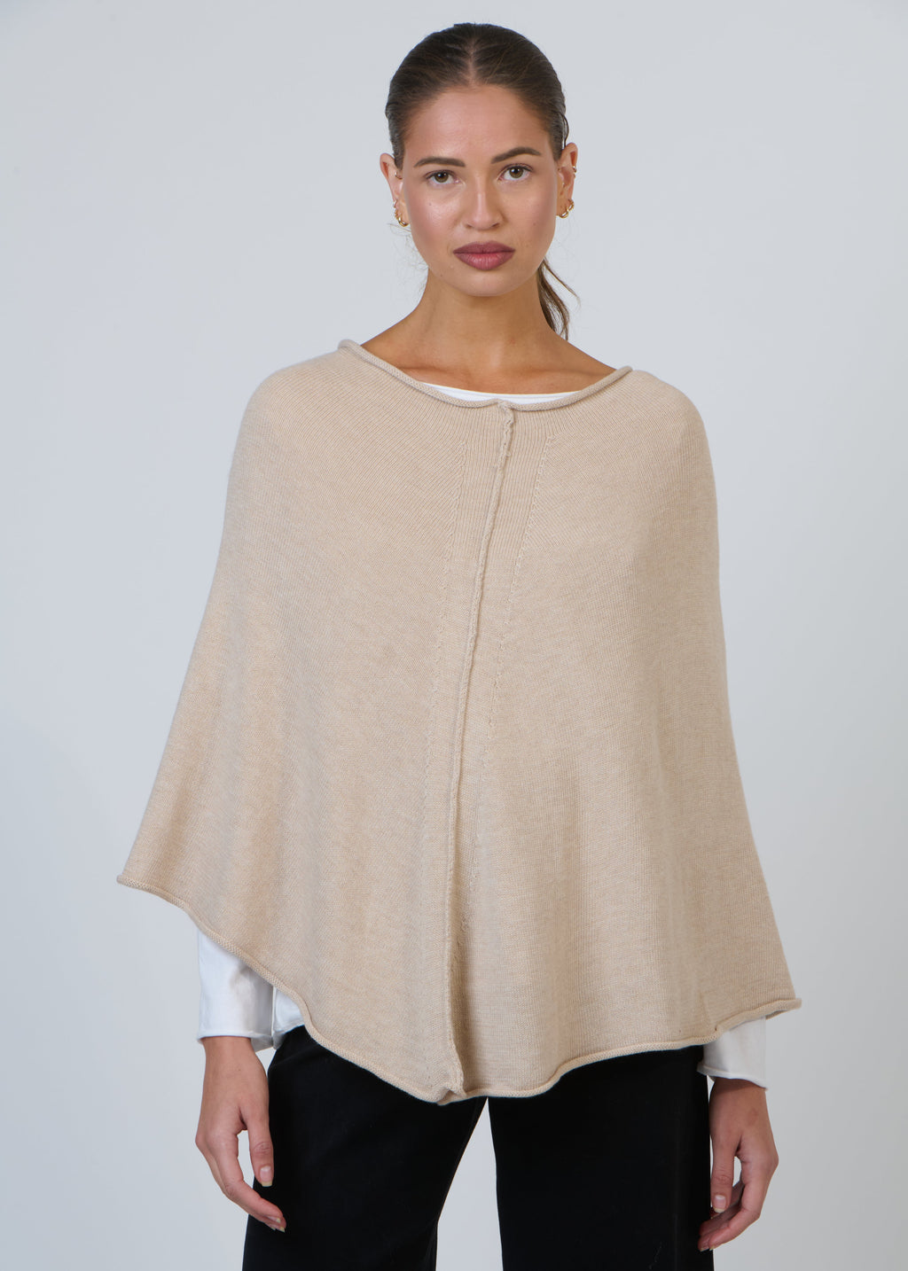 Poncho ~ Travertine