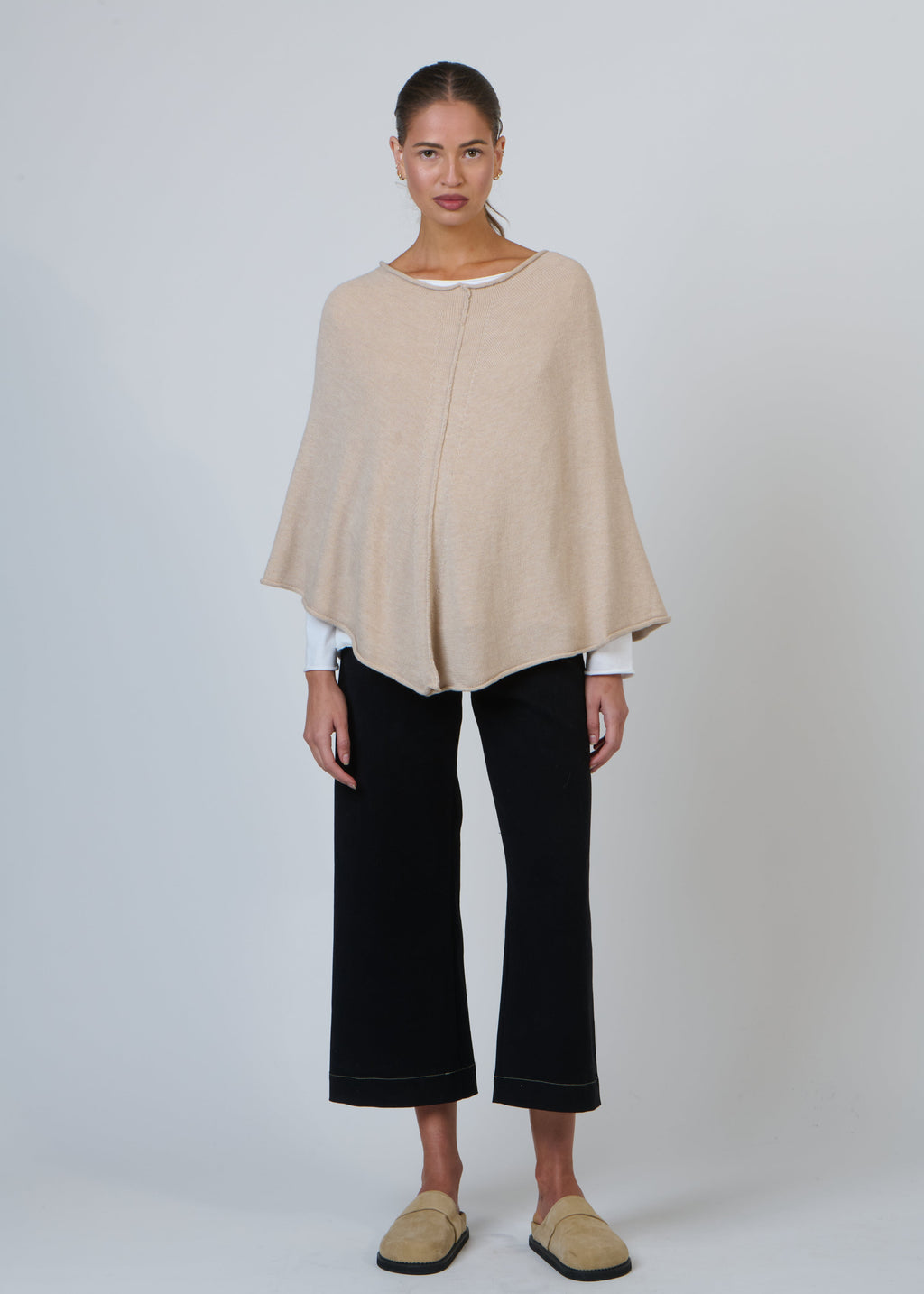 Poncho ~ Travertine