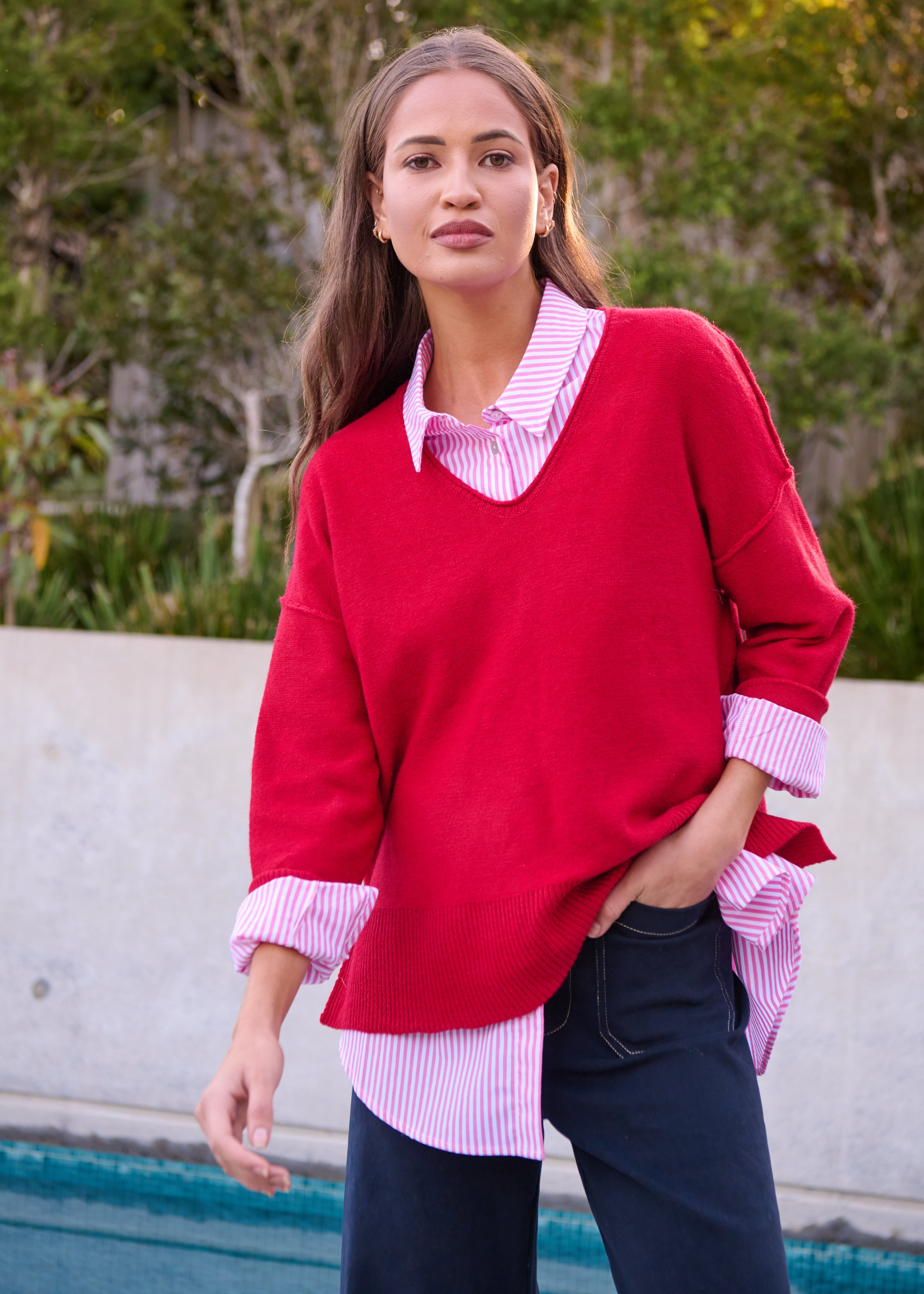 Elixir Jumper ~ Red
