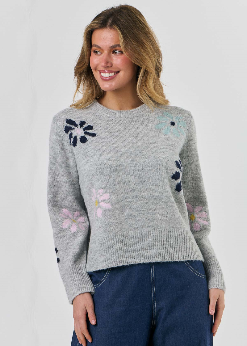 Daisy Jumper ~ Ash Grey
