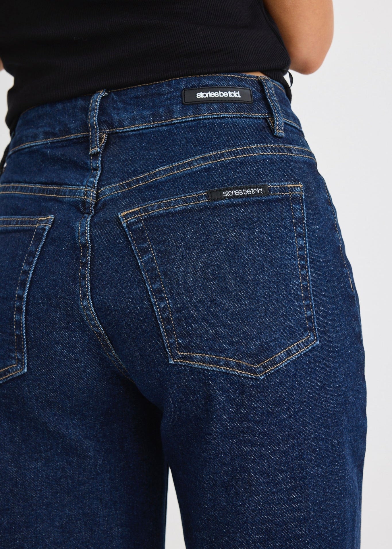 Concert Mid Rise Wide Leg Pocket Jeans ~ Indigo