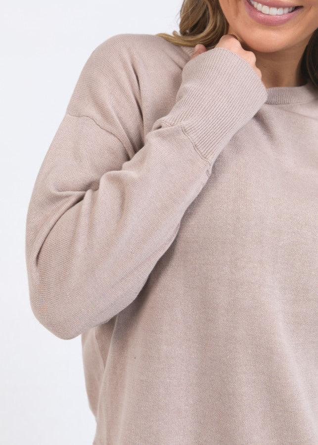 Delilah Knit ~ Mushroom