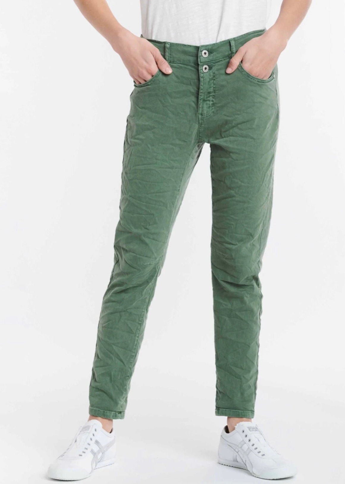 Emma Stretch Jean ~ Moss