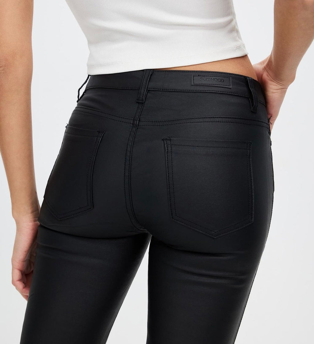 Chicago Coated Pant ~ Black