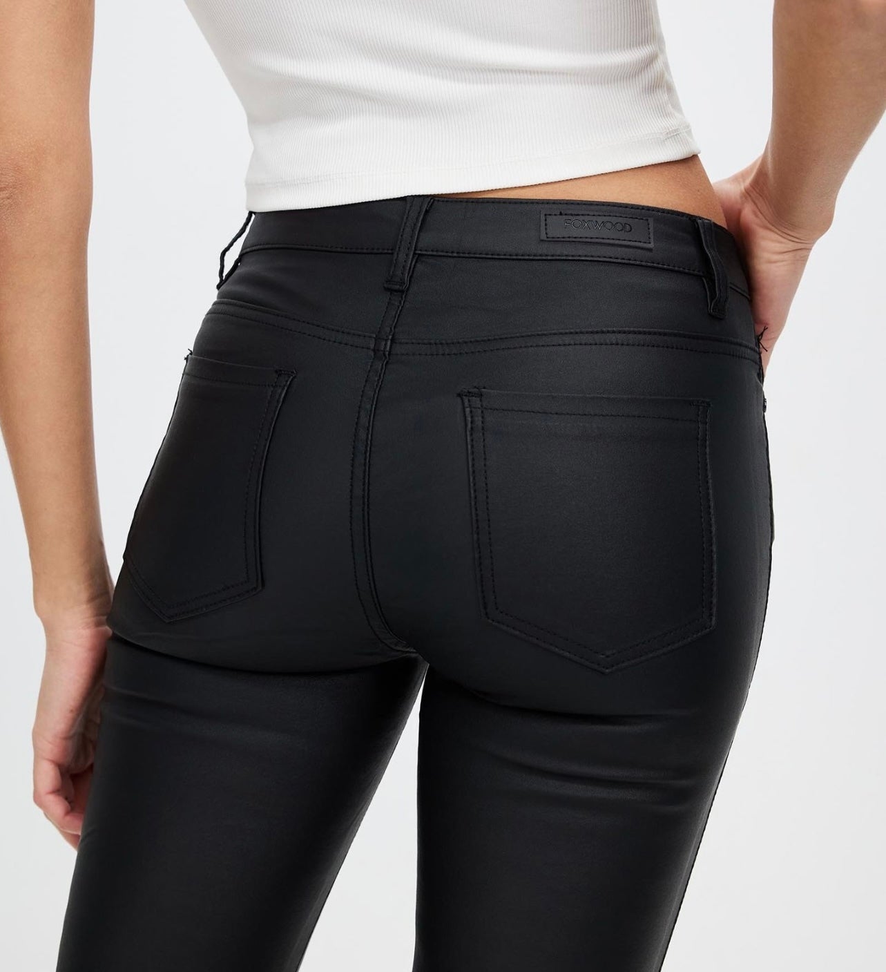 Chicago Coated Pant ~ Black