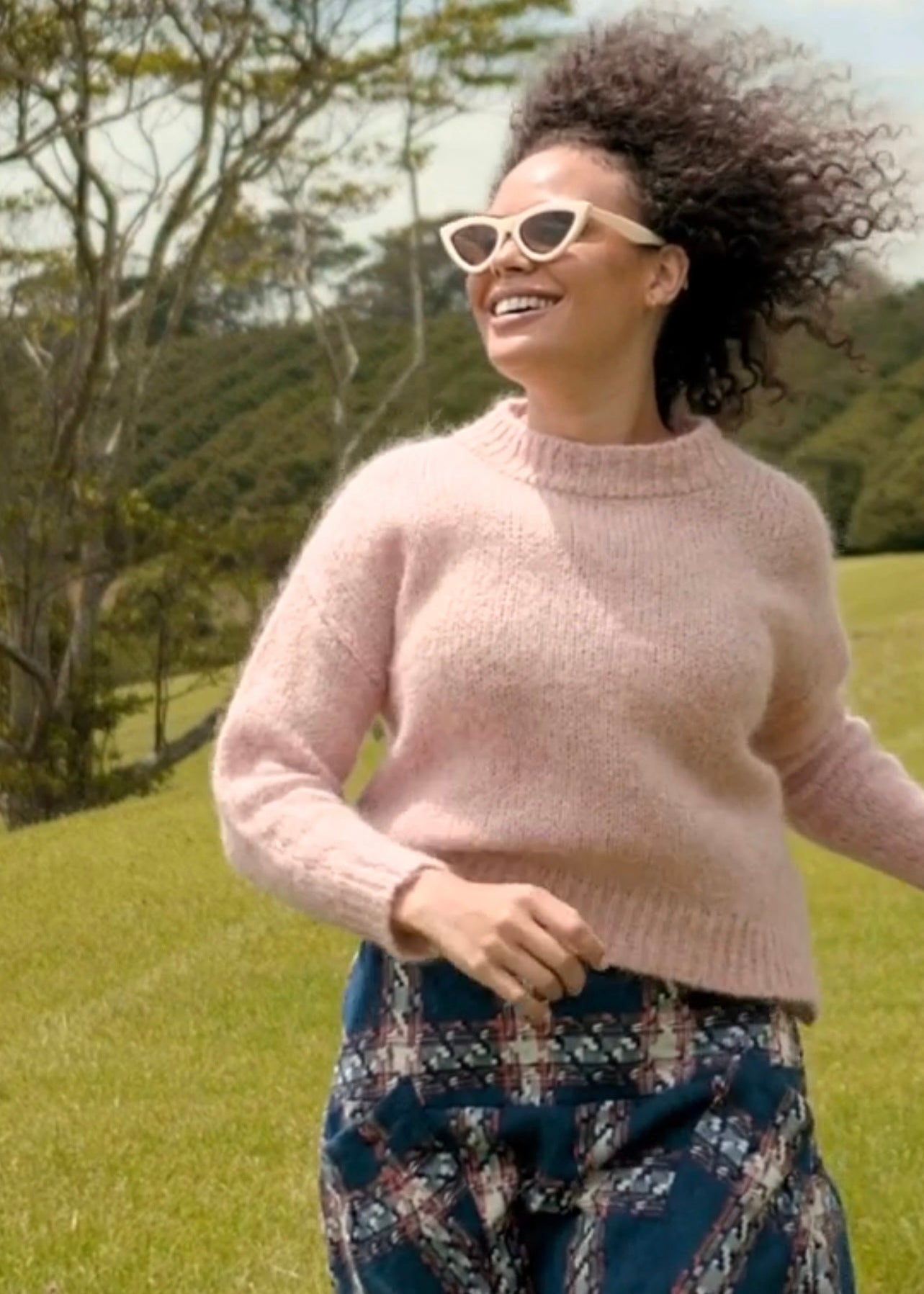 Copenhagen Knit Sweater ~ Pink