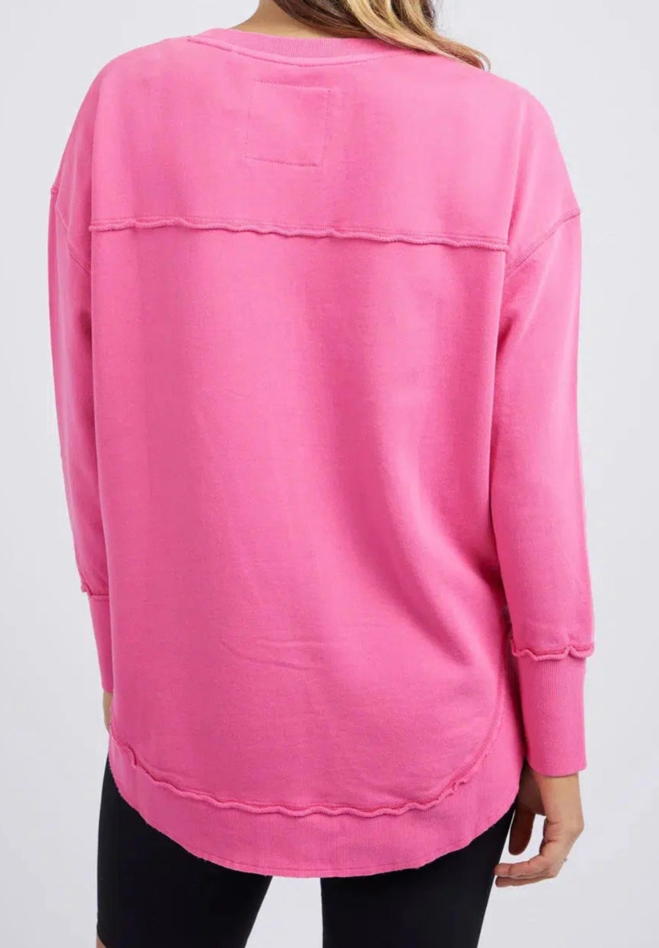 Simplified Crew ~ Bright Pink