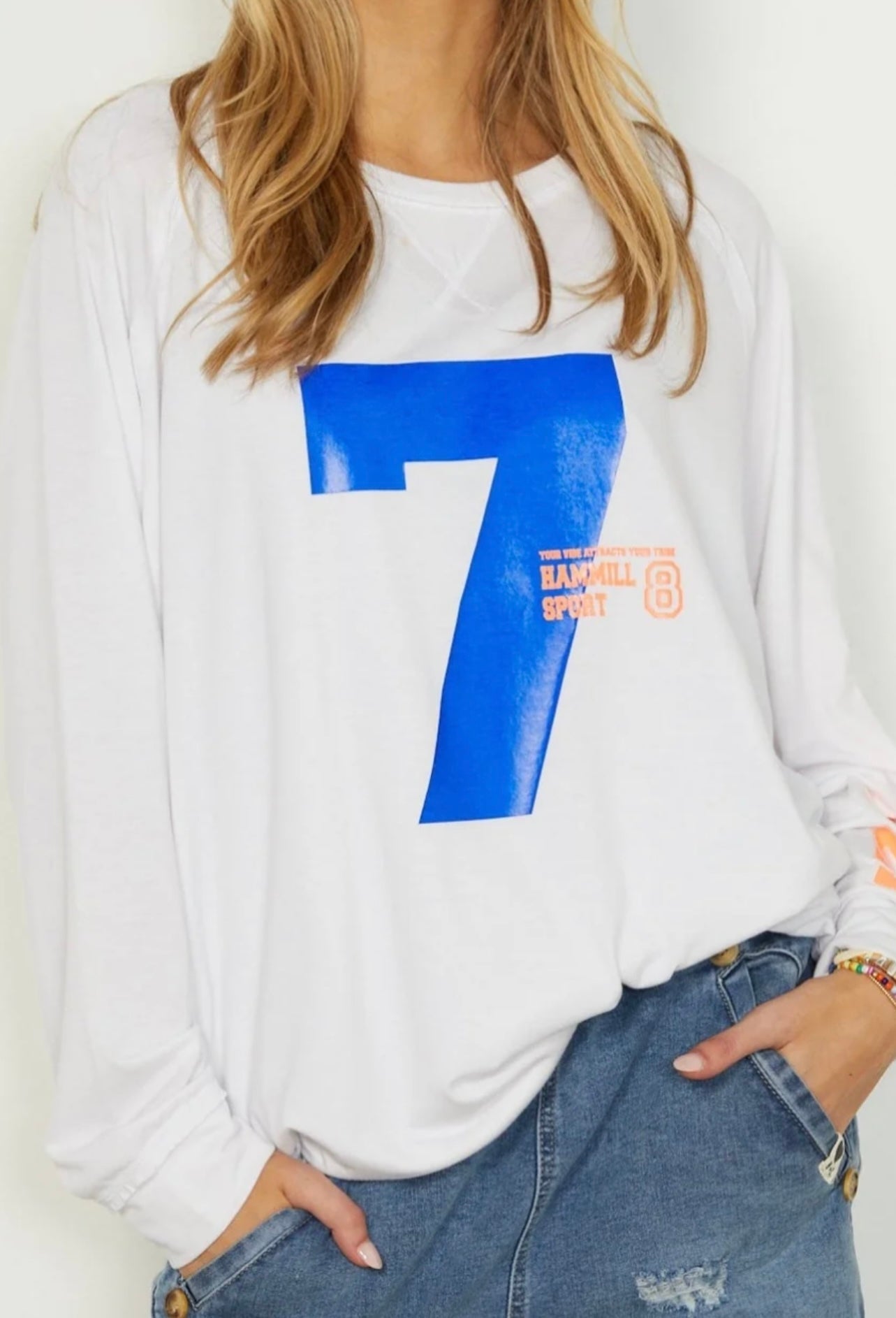 Sport L/S Tee ~ White