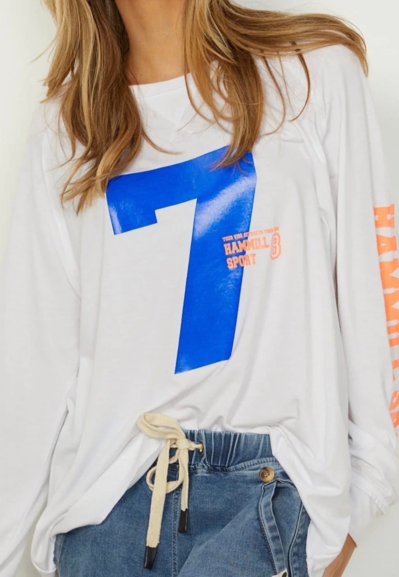 Sport L/S Tee ~ White