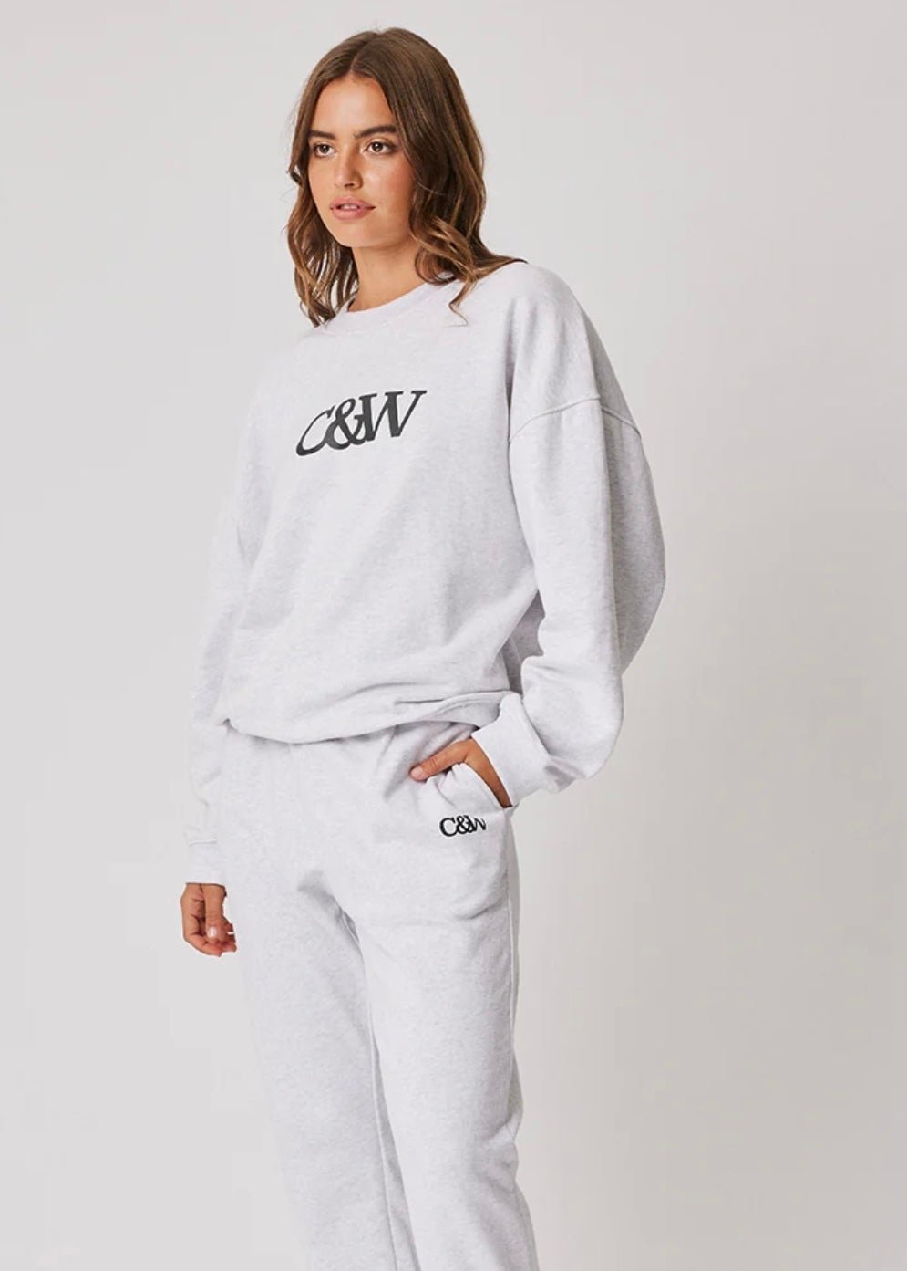 Nina Sweater ~ Grey Marle