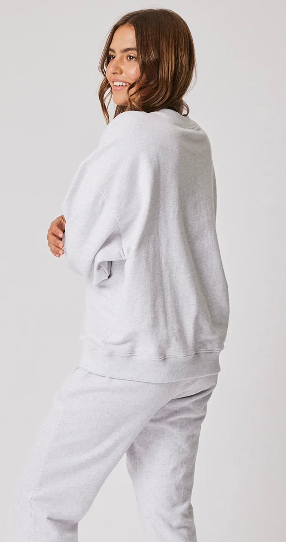 Nina Sweater ~ Grey Marle