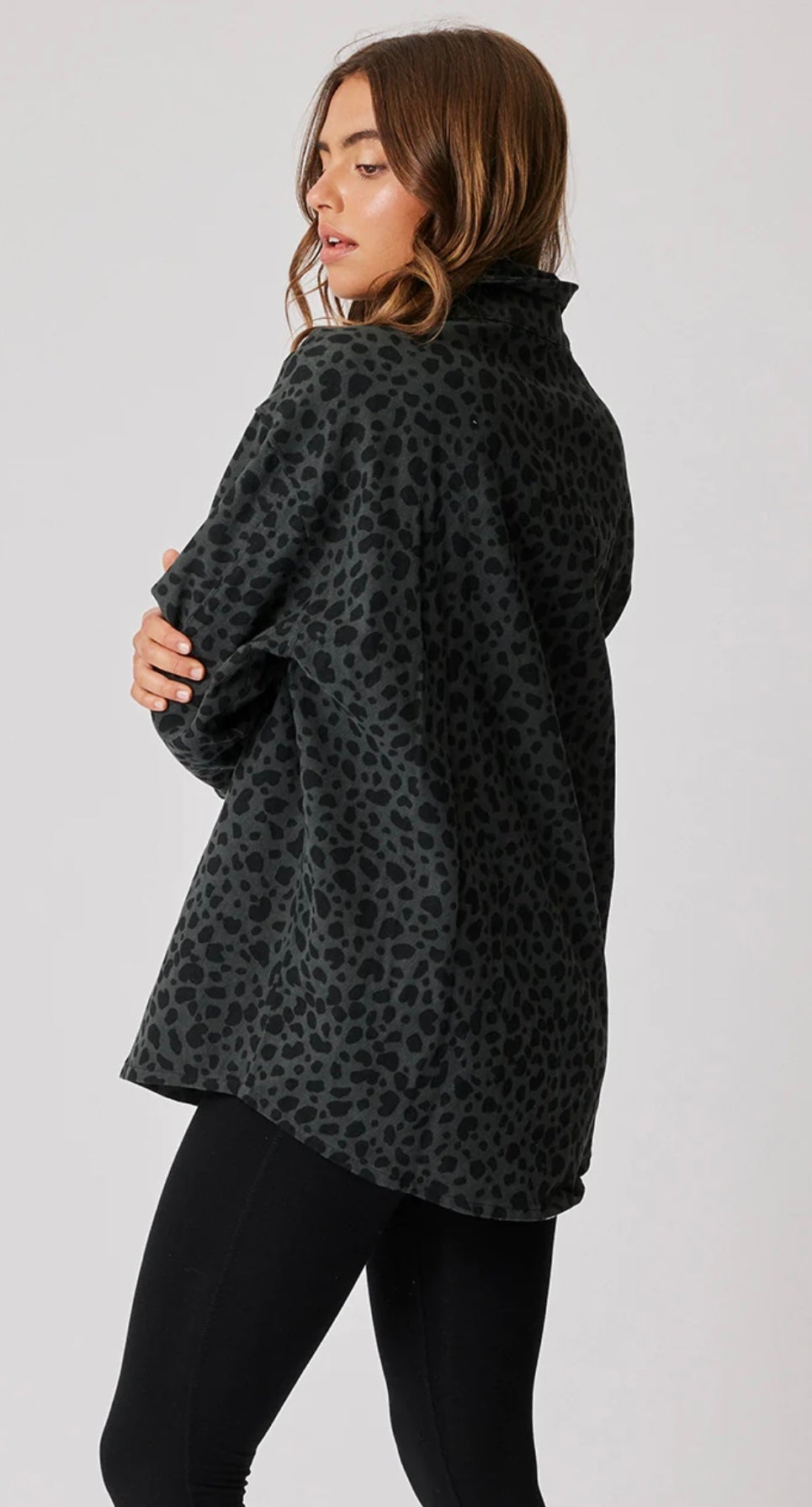 Cassie Shacket ~ Charcoal Leopard
