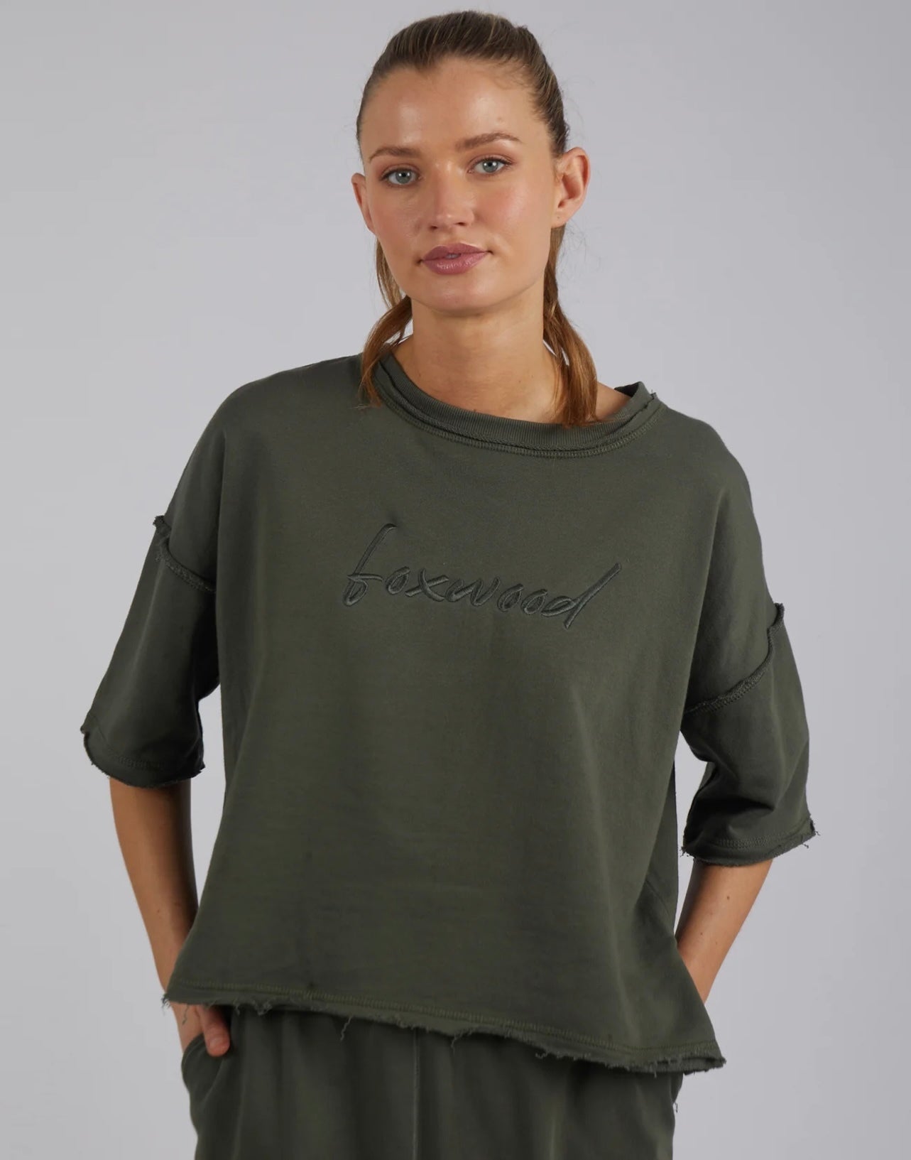 Signed Crew ~ Khaki