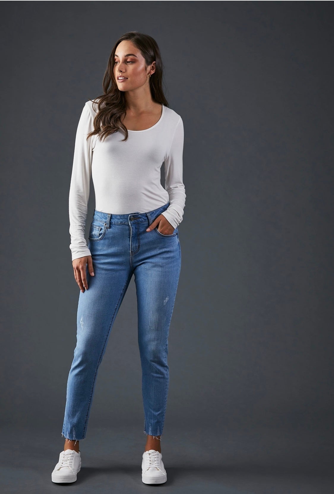 Junko Denim ~ Cape Blue