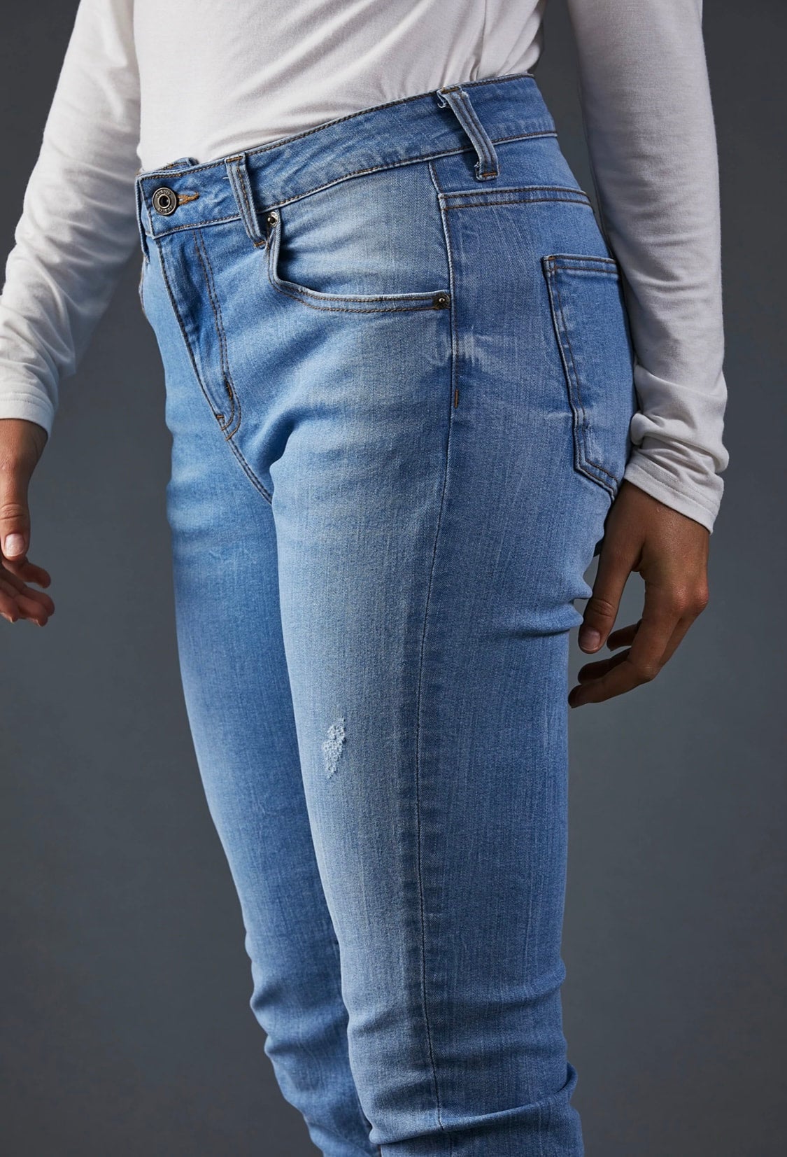 Junko Denim ~ Cape Blue