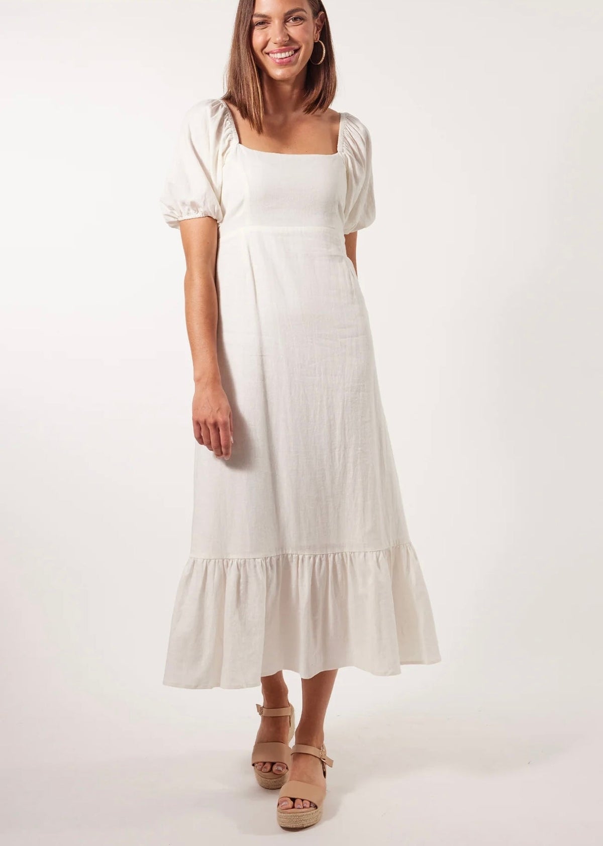 Flora Tie Dress ~ Lotus