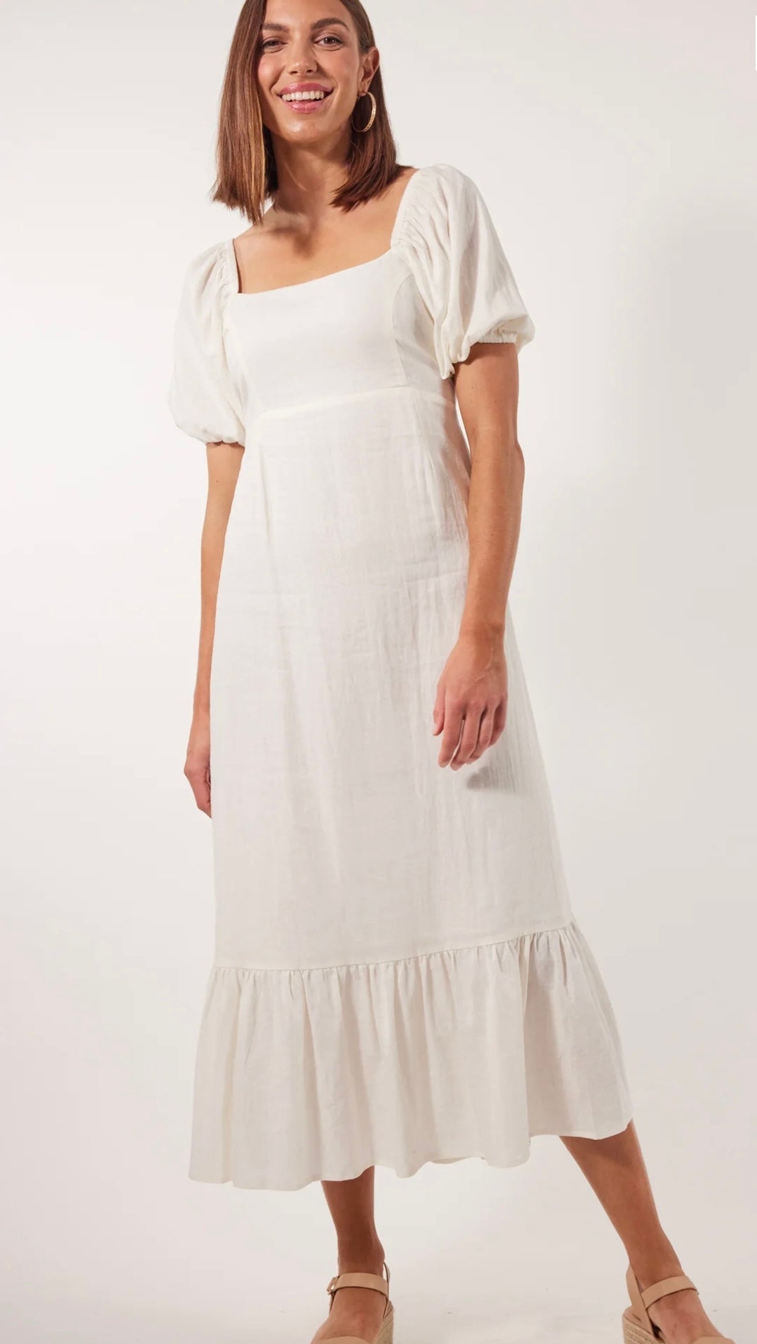 Flora Tie Dress ~ Lotus
