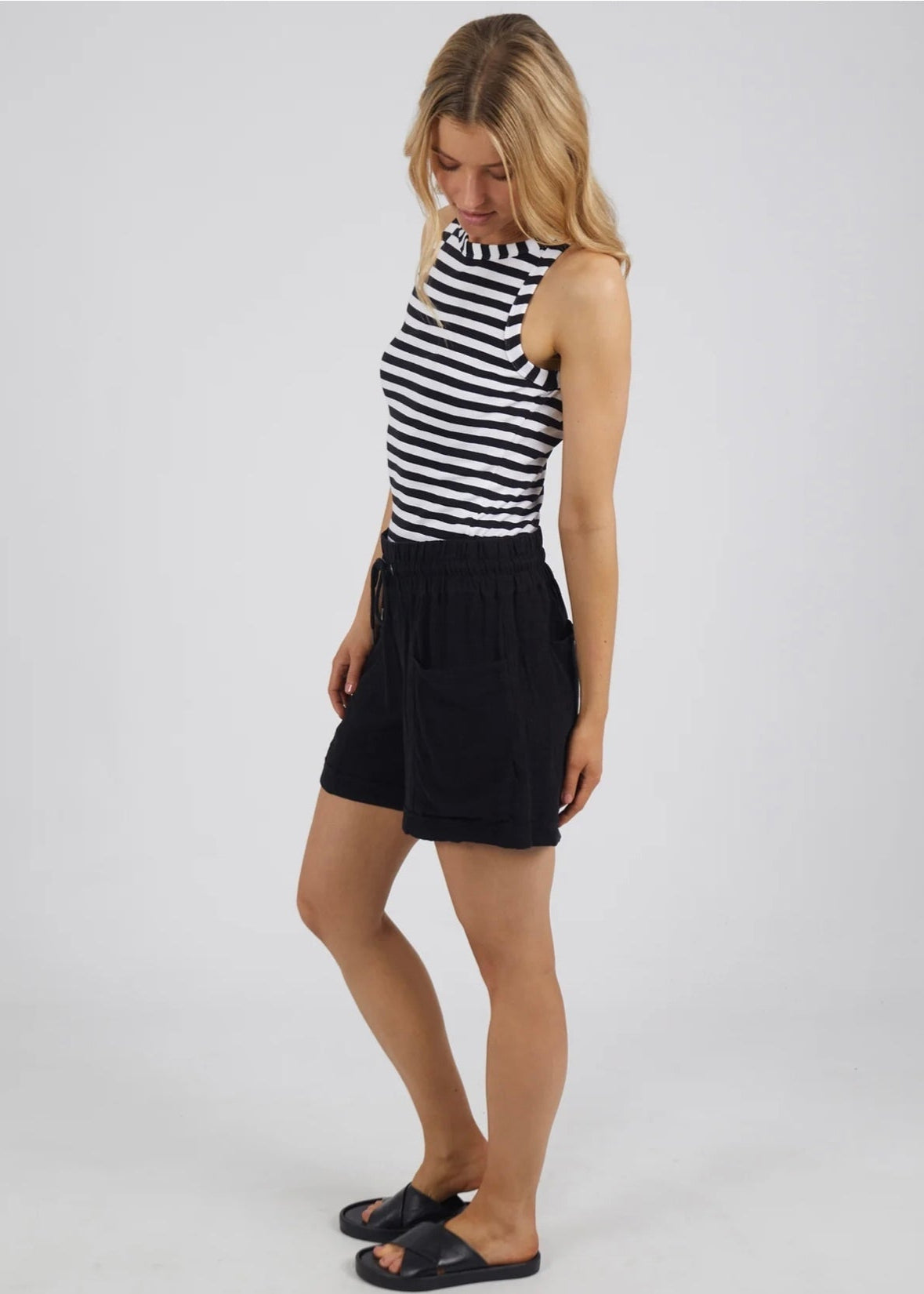 River Short ~ Black