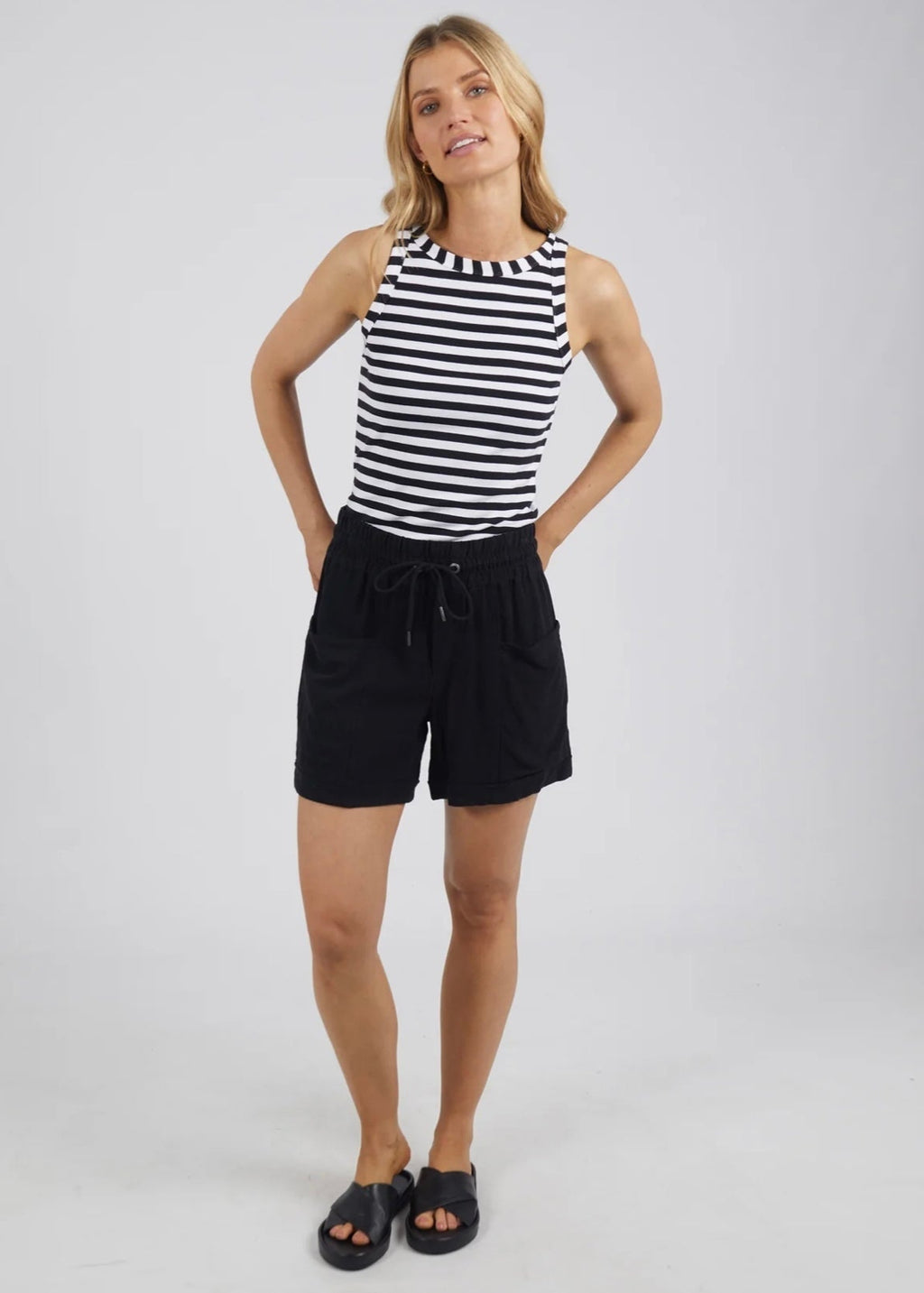 River Short ~ Black