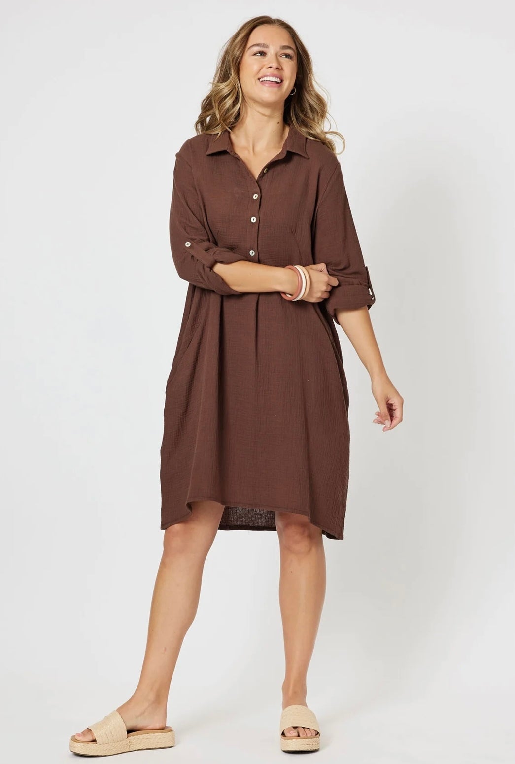 Byron Dress ~ Chocolate