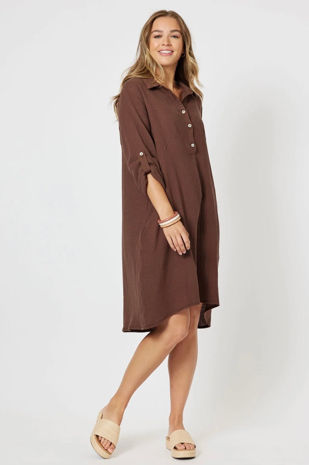 Byron Dress ~ Chocolate