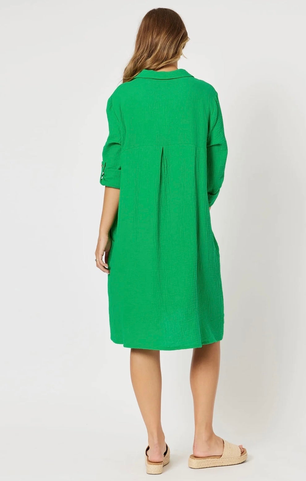 Byron Dress ~ Emerald