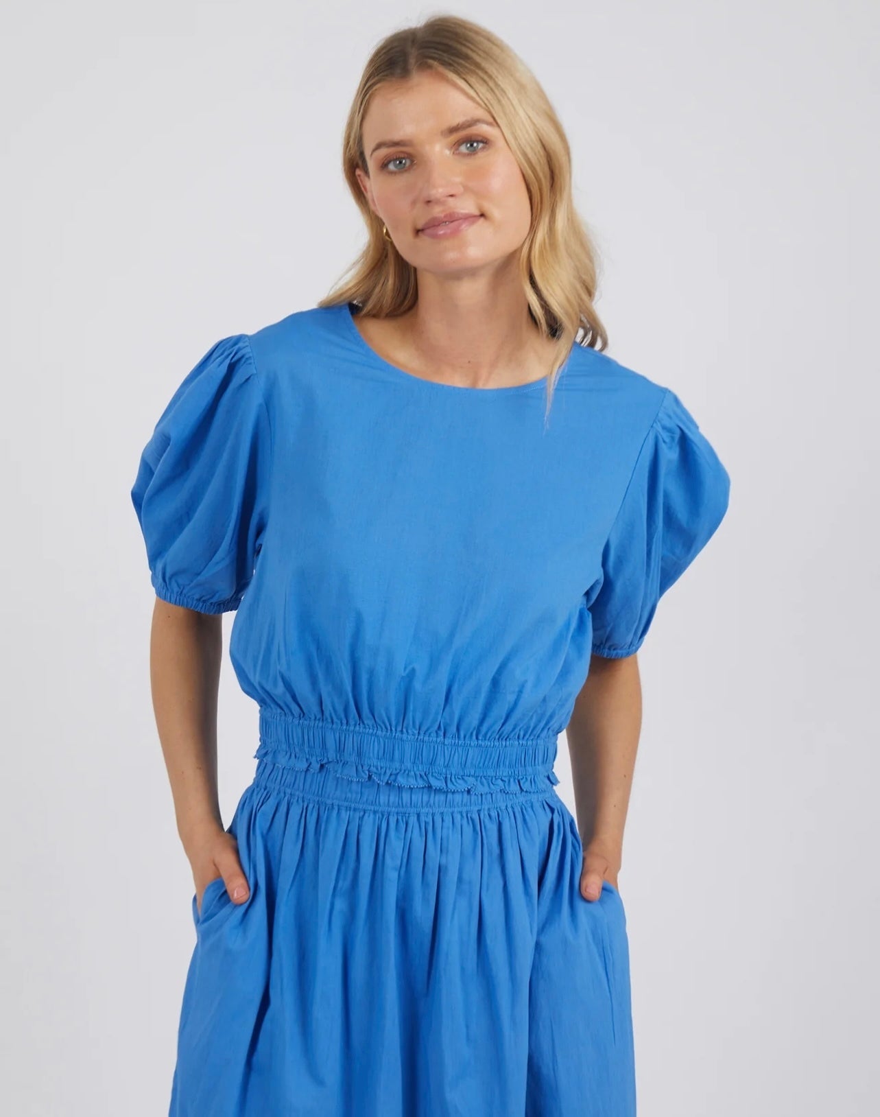 Charli Top ~  Vivid Blue