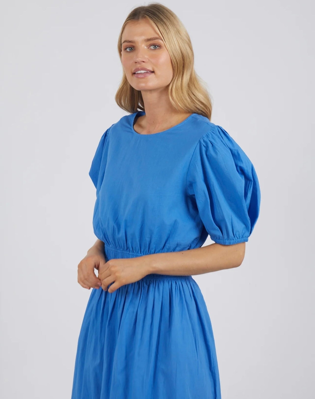 Charli Top ~  Vivid Blue