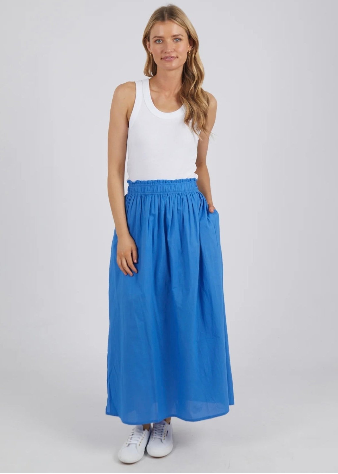 Charli Skirt ~ Vivid Blue