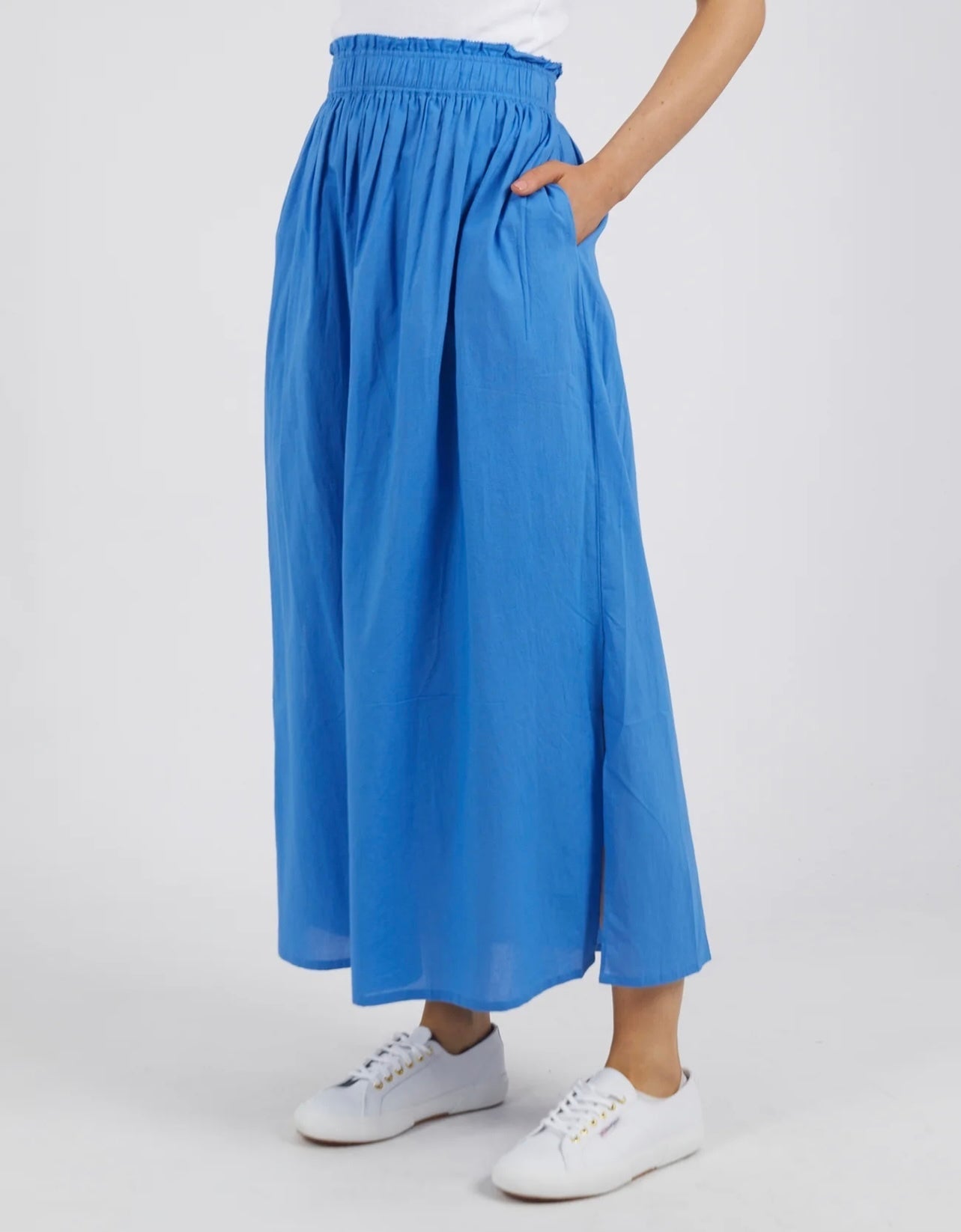 Charli Skirt ~ Vivid Blue