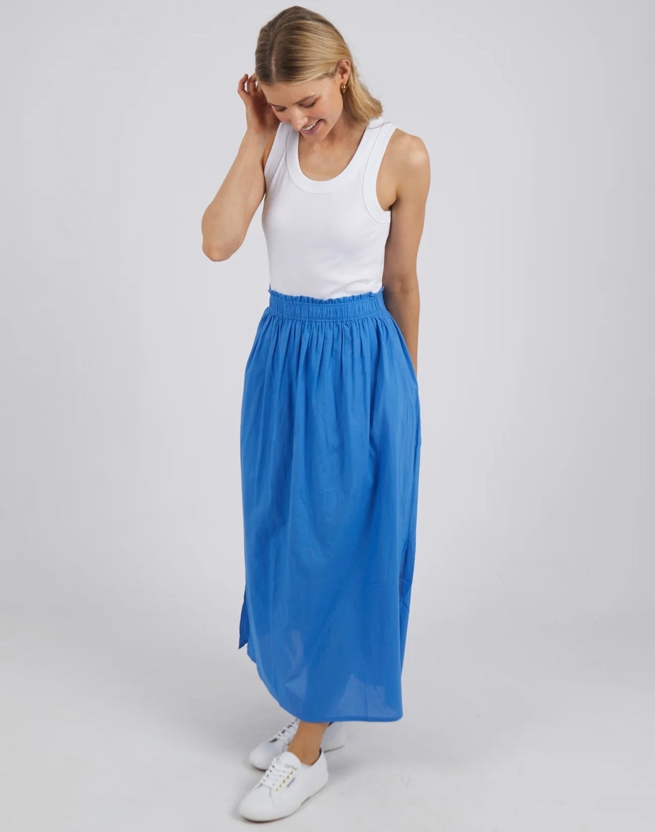 Charli Skirt ~ Vivid Blue