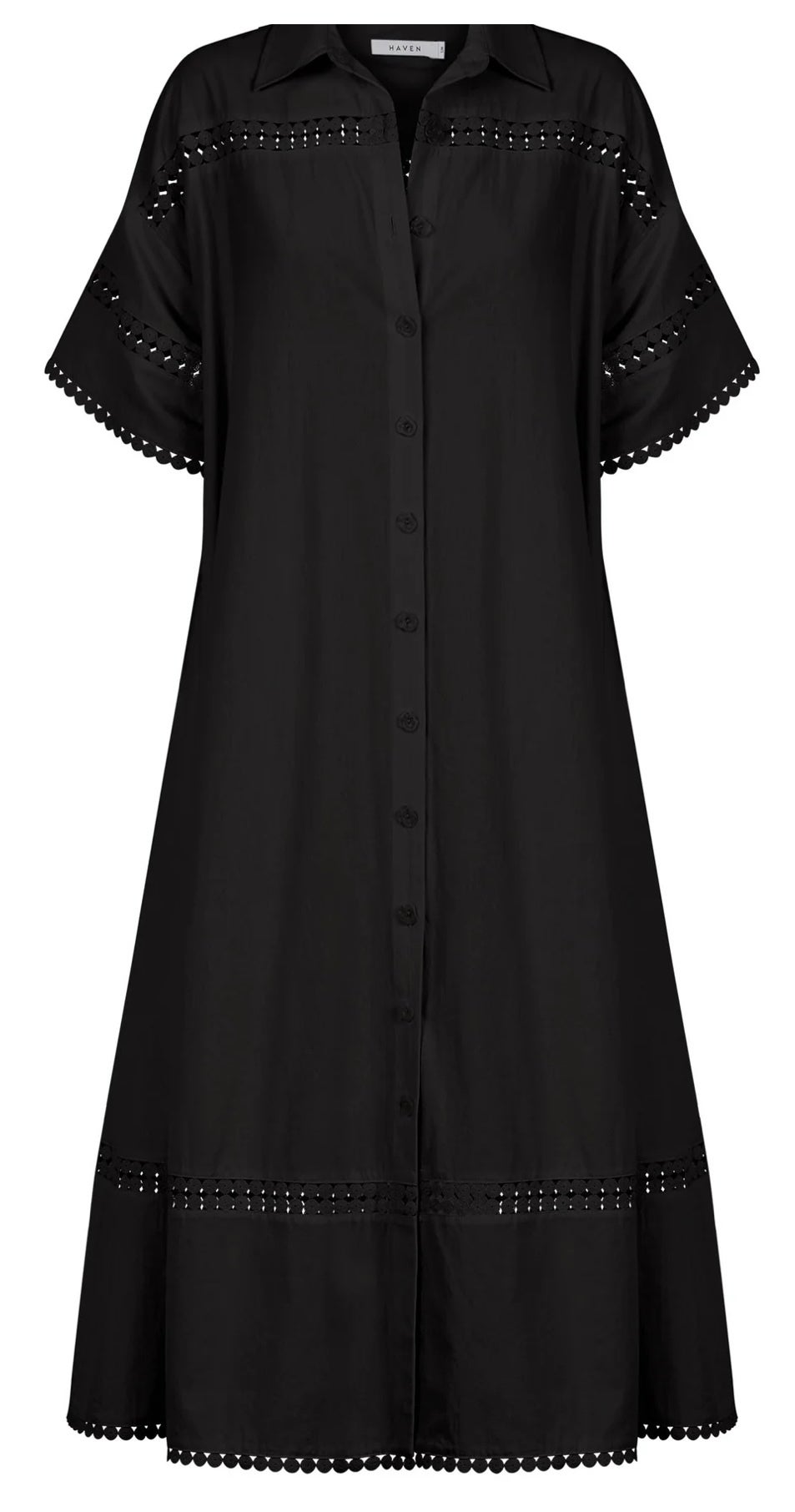 Adelfia Shirt Dress ~ Domino