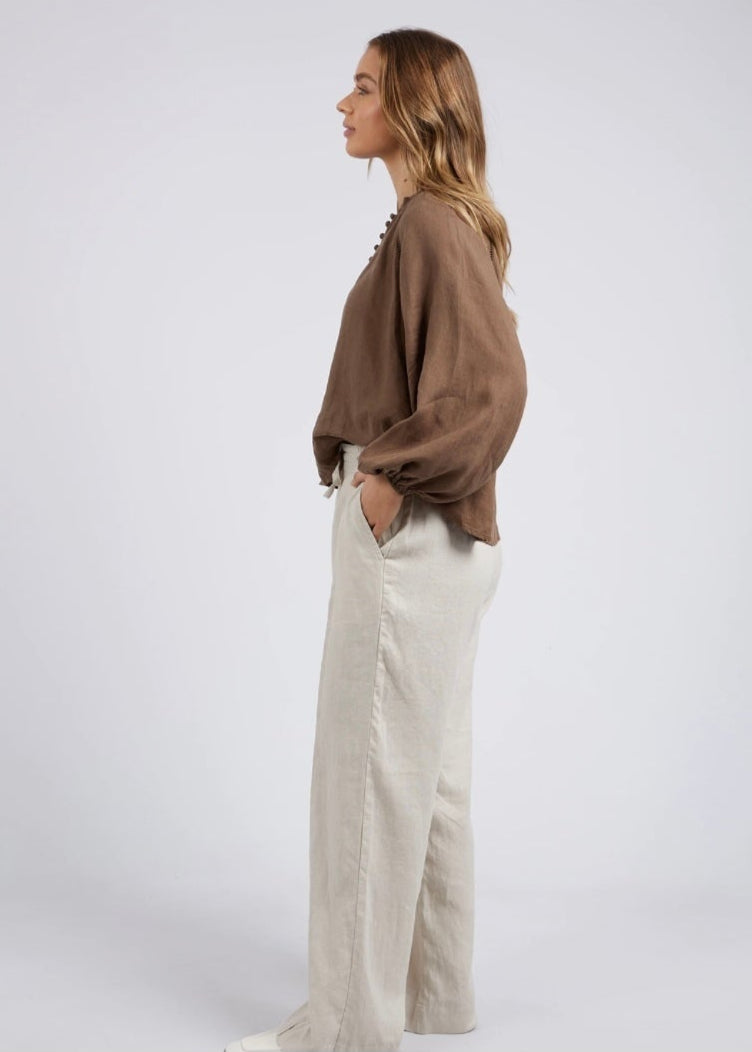 Sardinia Blouse ~ Cafe Noir