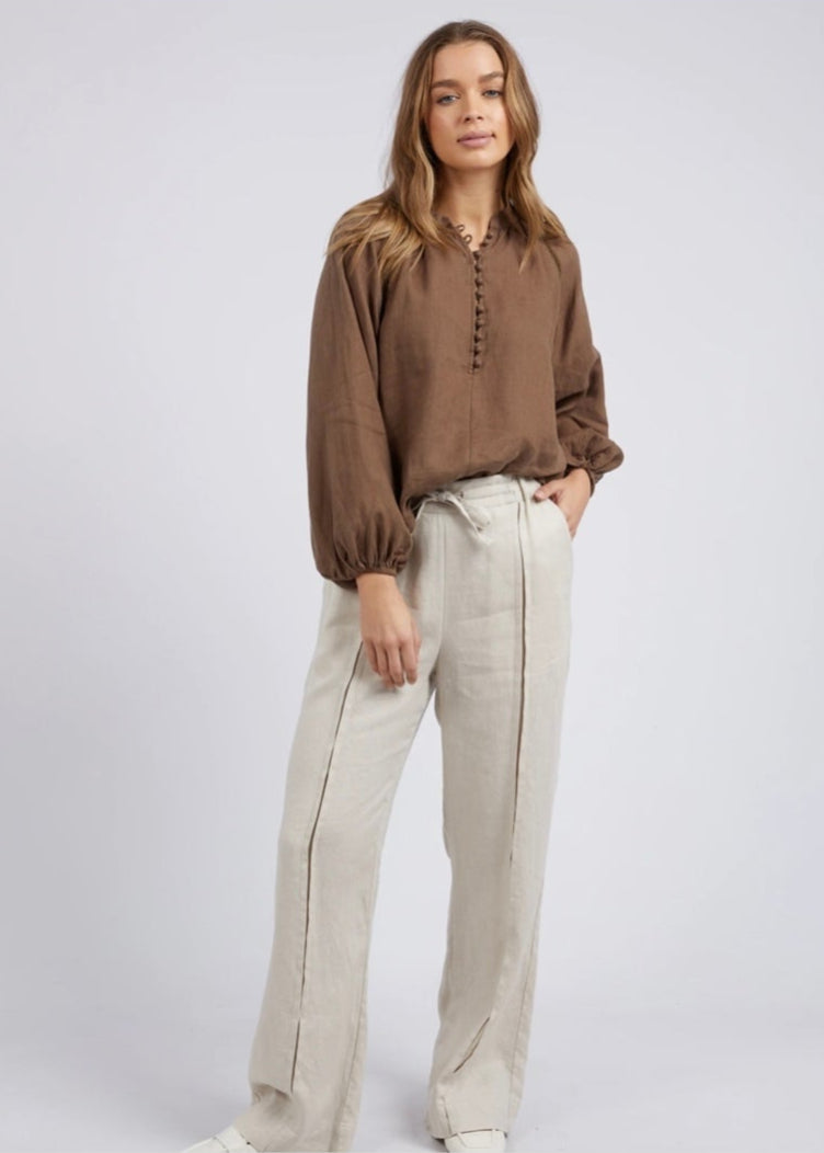 Sardinia Blouse ~ Cafe Noir