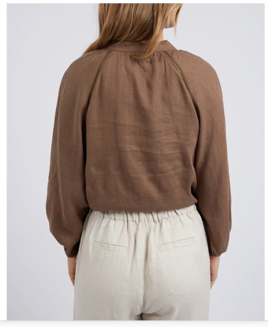Sardinia Blouse ~ Cafe Noir