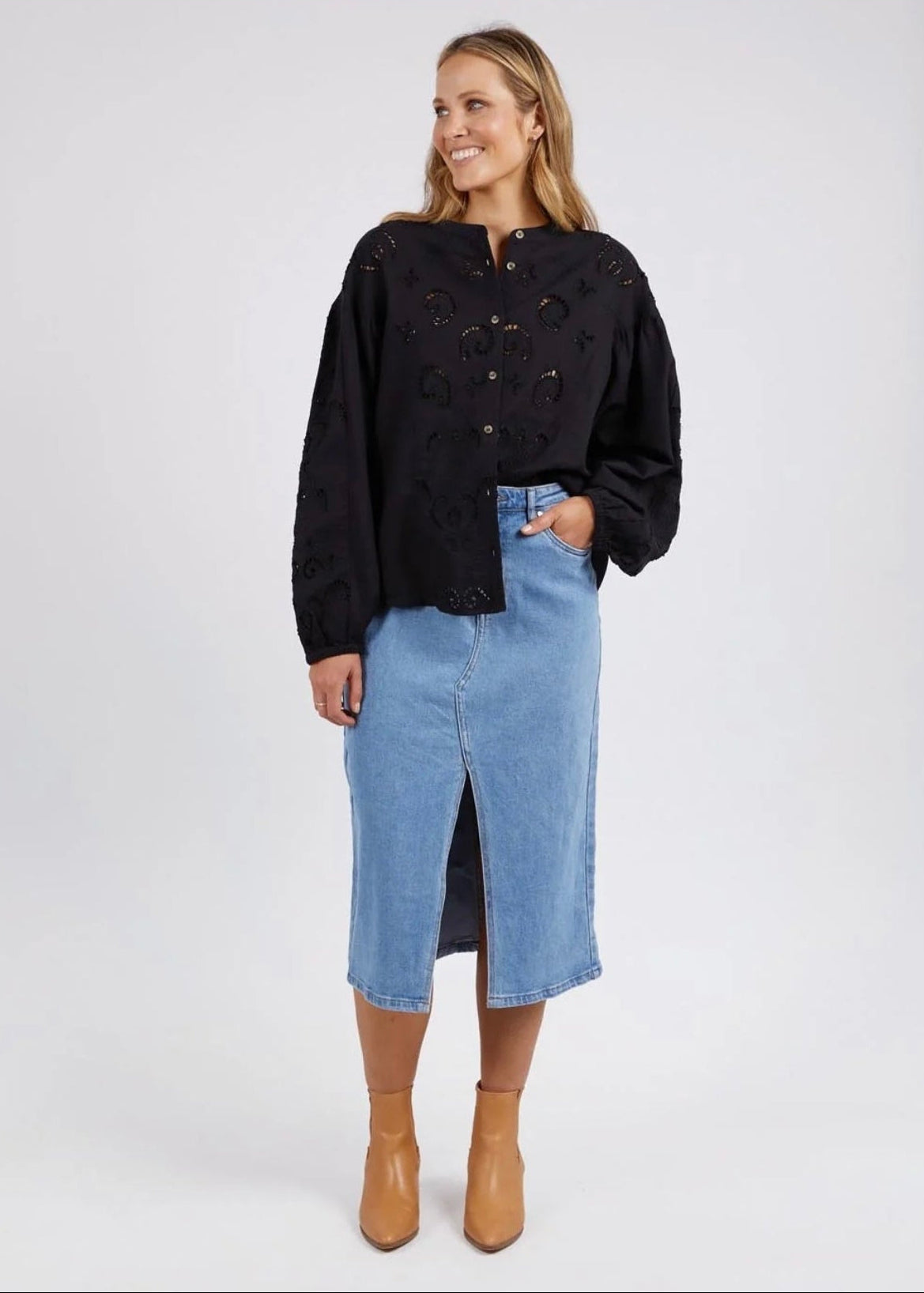 Marlow Blouse ~ Black