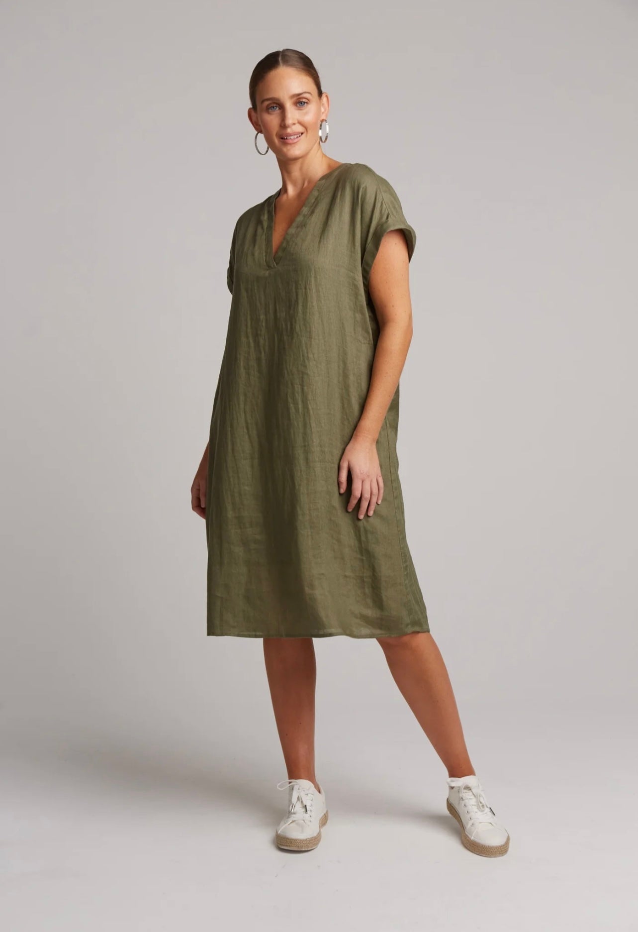 Studio Dress ~ Khaki