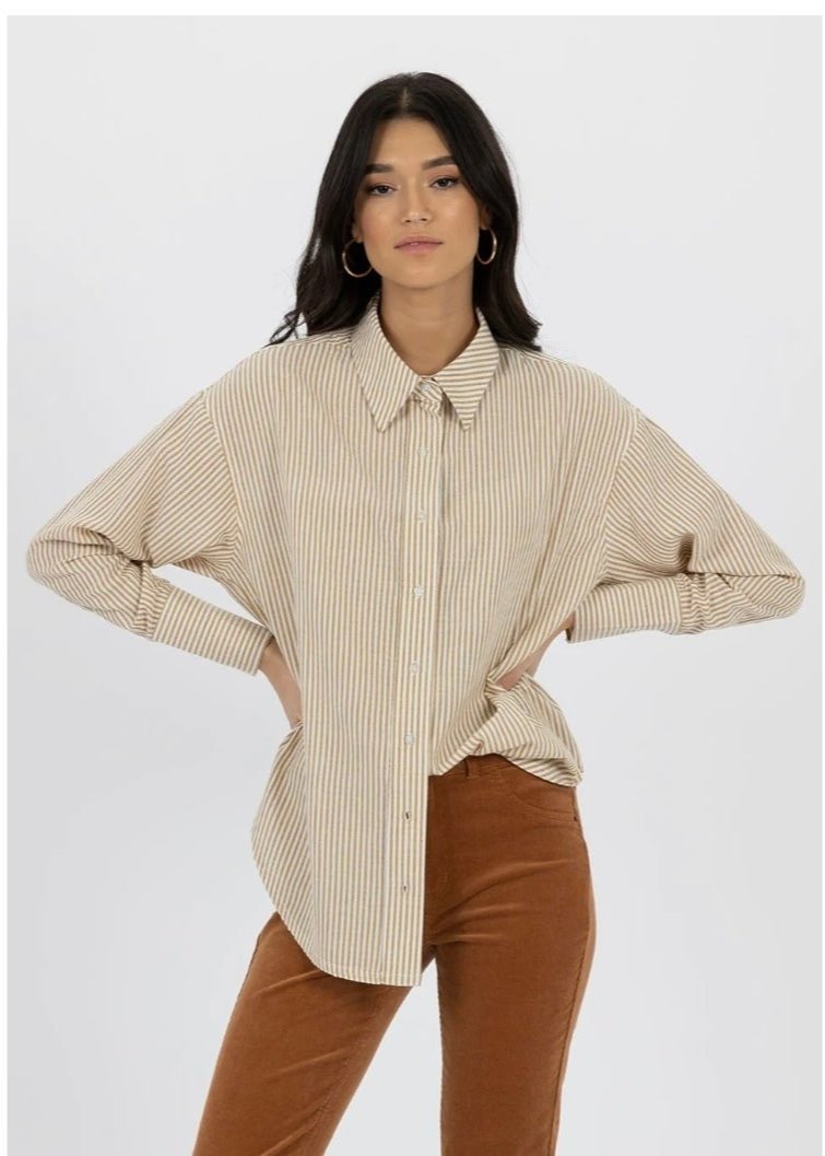 Zali Shirt ~ Honey